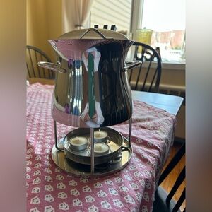 Bodum stainless fondue set- NEW without box